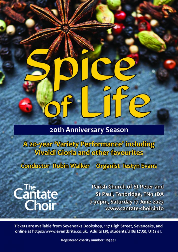post of spices with details of spice of life concert